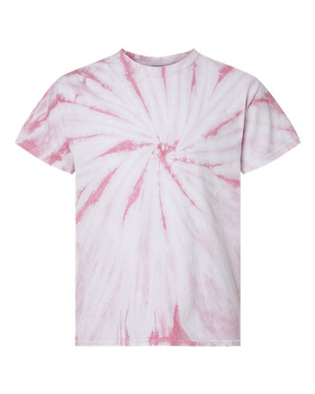 Dyenomite Cyclone Pinwheel Tie-Dyed T-Shirt T-Shirts - Premium