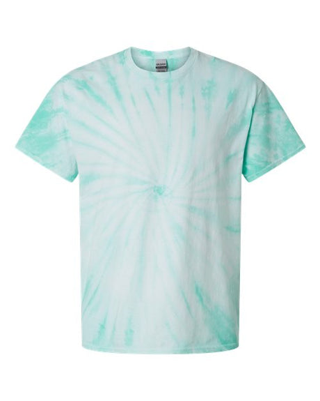 Dyenomite Cyclone Pinwheel Tie-Dyed T-Shirt T-Shirts - Premium