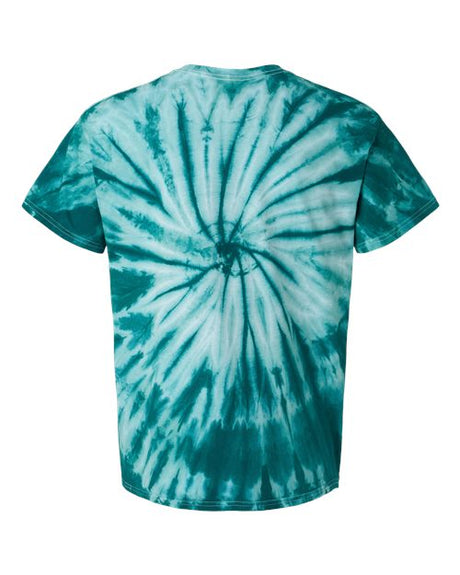 Dyenomite Cyclone Pinwheel Tie-Dyed T-Shirt T-Shirts - Premium