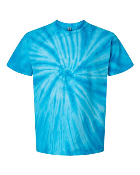Dyenomite Cyclone Pinwheel Tie-Dyed T-Shirt T-Shirts - Premium