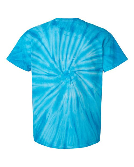 Dyenomite Cyclone Pinwheel Tie-Dyed T-Shirt T-Shirts - Premium