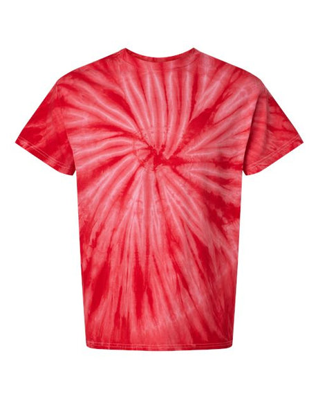 Dyenomite Cyclone Pinwheel Tie-Dyed T-Shirt T-Shirts - Premium