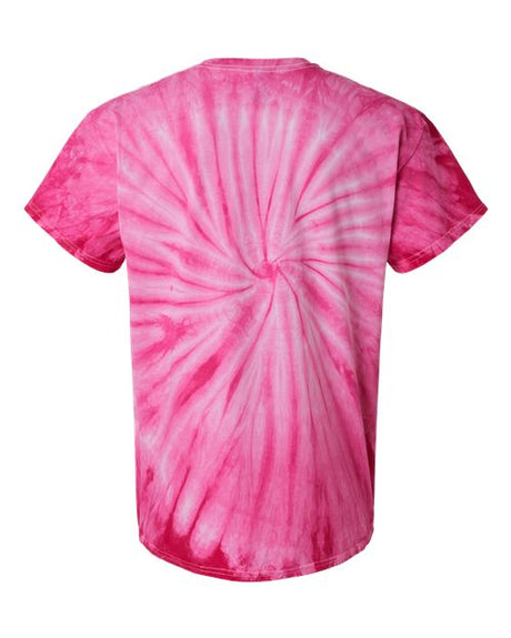 Dyenomite Cyclone Pinwheel Tie-Dyed T-Shirt T-Shirts - Premium
