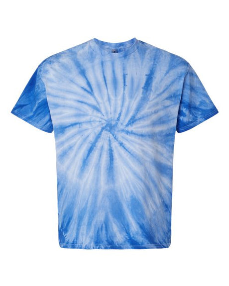 Dyenomite Cyclone Pinwheel Tie-Dyed T-Shirt T-Shirts - Premium