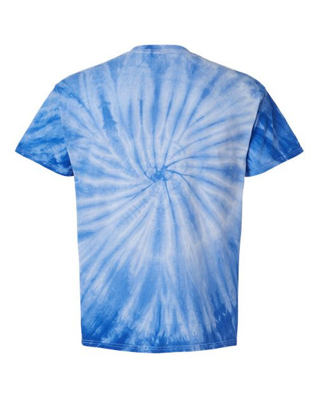 Dyenomite Cyclone Pinwheel Tie-Dyed T-Shirt T-Shirts - Premium