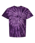 Dyenomite Cyclone Pinwheel Tie-Dyed T-Shirt T-Shirts - Premium