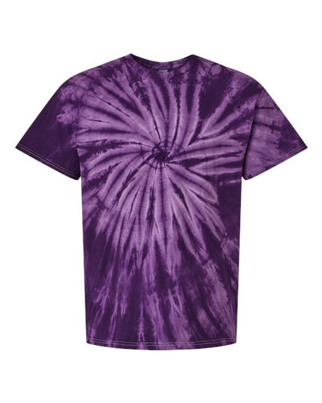 Dyenomite Cyclone Pinwheel Tie-Dyed T-Shirt T-Shirts - Premium