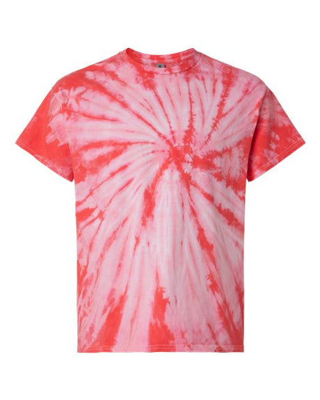 Dyenomite Cyclone Pinwheel Tie-Dyed T-Shirt T-Shirts - Premium