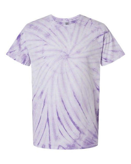 Dyenomite Cyclone Pinwheel Tie-Dyed T-Shirt T-Shirts - Premium