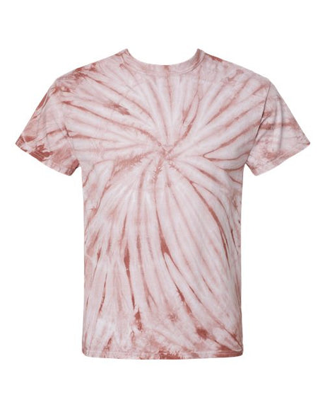 Dyenomite Cyclone Pinwheel Tie-Dyed T-Shirt T-Shirts - Premium