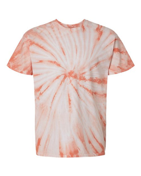 Dyenomite Cyclone Pinwheel Tie-Dyed T-Shirt T-Shirts - Premium