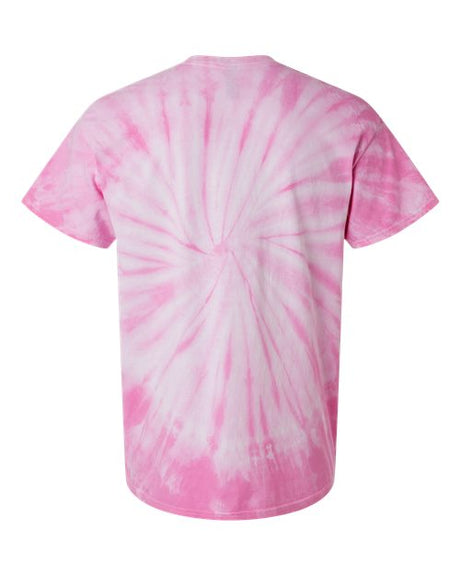 Dyenomite Cyclone Pinwheel Tie-Dyed T-Shirt T-Shirts - Premium