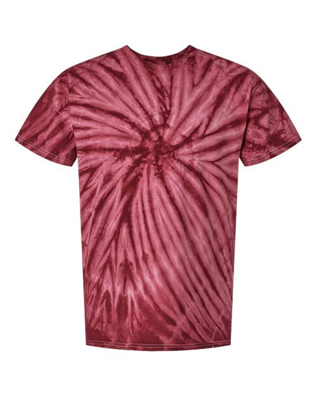 Dyenomite Cyclone Pinwheel Tie-Dyed T-Shirt T-Shirts - Premium