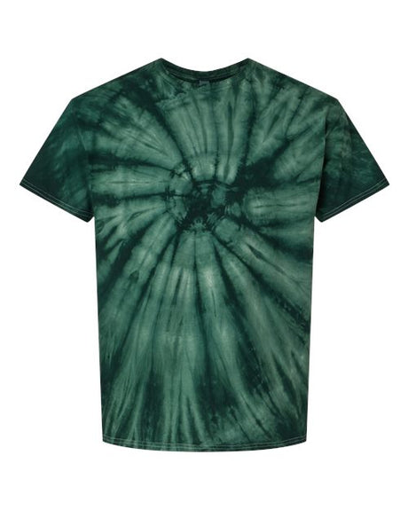 Dyenomite Cyclone Pinwheel Tie-Dyed T-Shirt T-Shirts - Premium