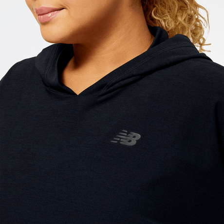 New Balance Women's Tech Training Spacedye Fashion Layer Womens Apparel Sweatshirts & Fleece