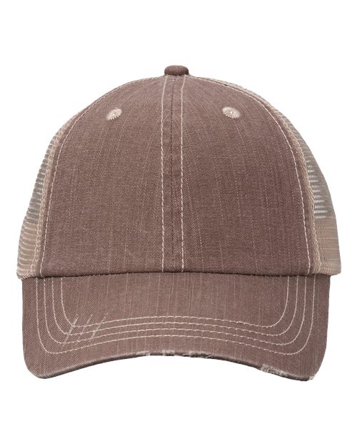 Valucap Contrast Stitch Cap Headwear