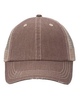 Valucap Contrast Stitch Cap Headwear