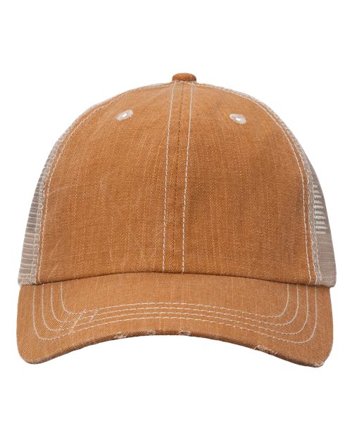 Valucap Contrast Stitch Cap Headwear
