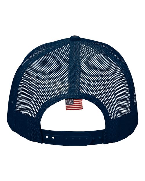 Kati USA Flag Mesh Cap Headwear