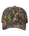 Kati Camo Woven USA Flag Cap Headwear