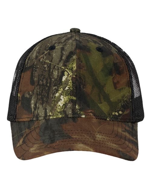 Valucap Licensed Camo Mesh Cap Headwear