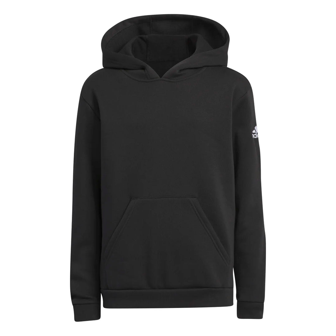 Adidas youth hoodie black sales