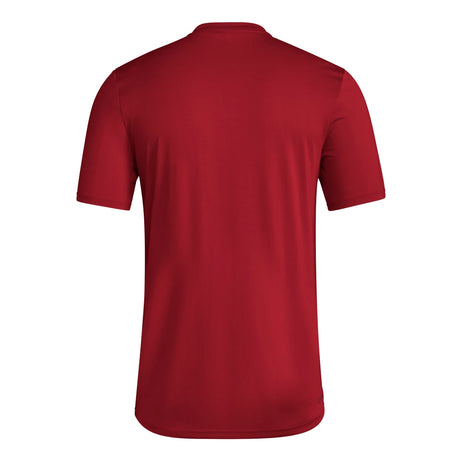 adidas Men's Short Sleeve Pregame Badge of Sport T-Shirt Mens Apparel Shirts & Tops