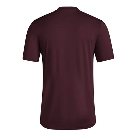 adidas Men's Short Sleeve Pregame Badge of Sport T-Shirt Mens Apparel Shirts & Tops