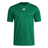 adidas Men's Short Sleeve Pregame Badge of Sport T-Shirt (Tall)-1