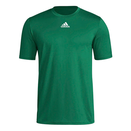 adidas Men's Short Sleeve Pregame Badge of Sport T-Shirt (Tall)-1