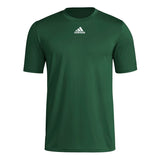 adidas Men's Short Sleeve Pregame Badge of Sport T-Shirt (Tall)-1