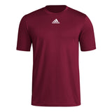 adidas Men's Short Sleeve Pregame Badge of Sport T-Shirt Mens Apparel Shirts & Tops