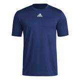 adidas Men's Short Sleeve Pregame Badge of Sport T-Shirt (Tall)-1