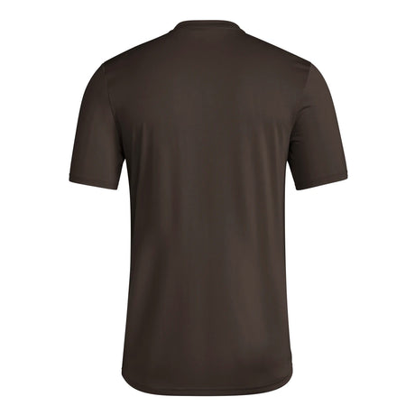adidas Men's Short Sleeve Pregame Badge of Sport T-Shirt Tall Mens Apparel Shirts & Tops