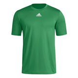 adidas Men's Short Sleeve Pregame Badge of Sport T-Shirt Tall Mens Apparel Shirts & Tops