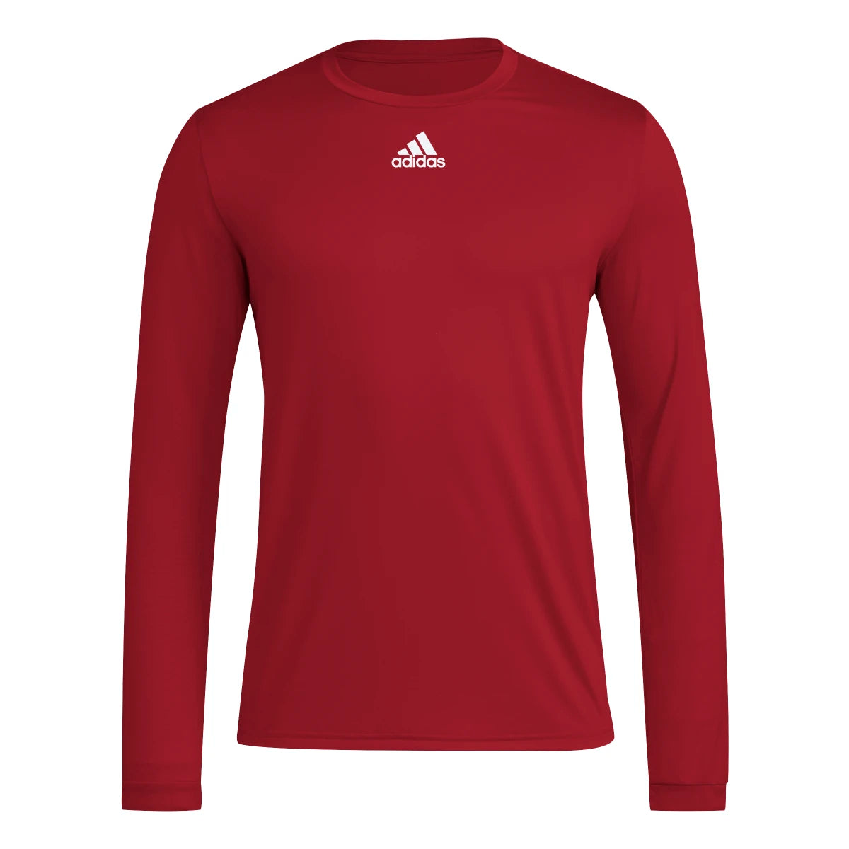 adidas Men's Long Sleeve Pregame BOS Long-Sleeve Top Mens Apparel Shirts & Tops
