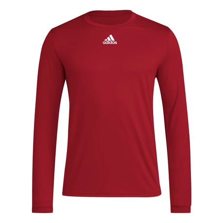 adidas Men's Long Sleeve Pregame BOS Long-Sleeve Top Mens Apparel Shirts & Tops