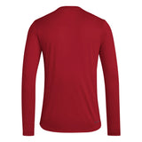 adidas Men's Long Sleeve Pregame BOS Long-Sleeve Top Mens Apparel Shirts & Tops