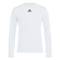 adidas Men's Long Sleeve Pregame BOS Long-Sleeve Top Mens Apparel Shirts & Tops