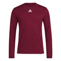 adidas Men's Long Sleeve Pregame BOS Long-Sleeve Top Mens Apparel Shirts & Tops