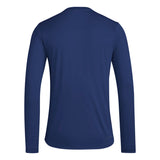 adidas Men's Long Sleeve Pregame BOS Long-Sleeve Top Mens Apparel Shirts & Tops