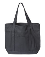Liberty Bags XL Zippered Cotton Canvas Resort Tote Bags