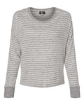 Boxercraft Women's Cuddle Fleece Boxy Crewneck Pullover Fleece