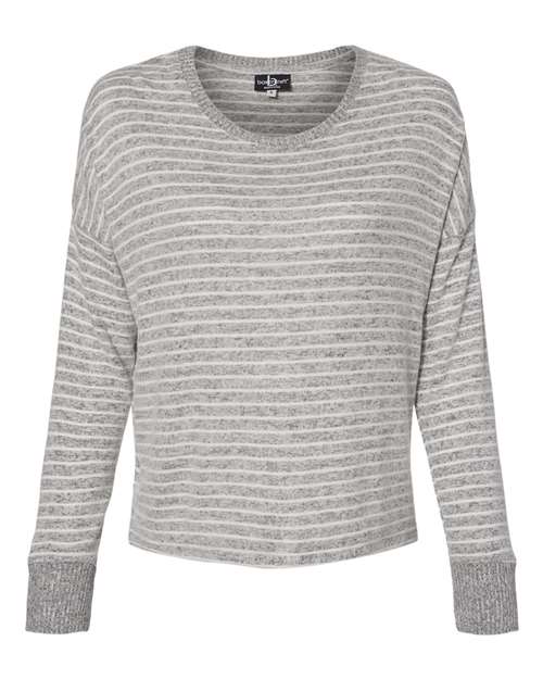 Boxercraft Women's Cuddle Fleece Boxy Crewneck Pullover Fleece