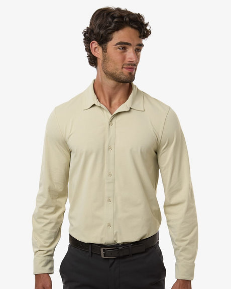 AllPro Men's Pro-Flex Sorona Button Down Shirt