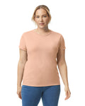 Gildan Ladies Heavy Cotton 100% Cotton T-Shirt. 5000L