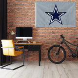 Rico Industries NFL  Dallas Cowboys Alternate 3' x 5' Banner Flag-1