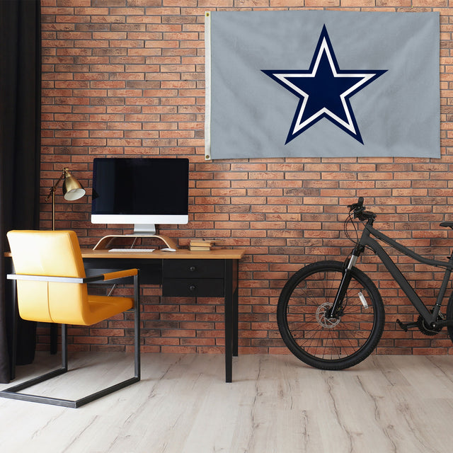 Rico Industries NFL  Dallas Cowboys Alternate 3' x 5' Banner Flag-1