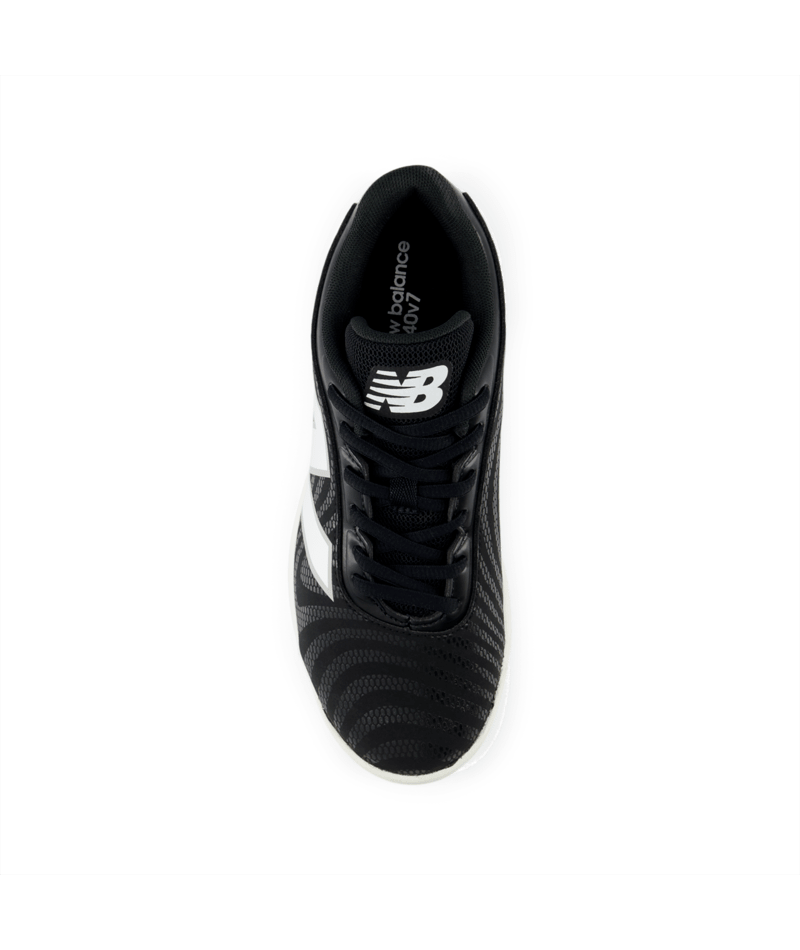 New Balance Youth 4040v7 Rubber-Molded Baseball Cleat - J4040BK7 (Wide)