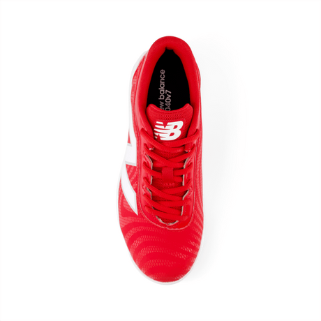 New Balance Youth 4040v7 Rubber-Molded Baseball Cleat - J4040TR7 Baseball Footwear Youth